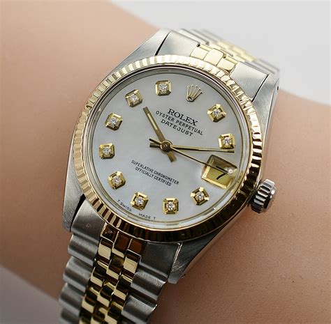 rolex datejust steel gold|rolex datejust 31mm.